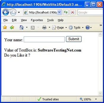 How to Get Form Values using ASP-C# | Post Mehtod Example