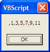 QTP: Find Odd Numbers Between a given Range 