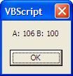 QTP: How to Interchange two Number without Temporary Variable 