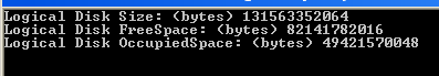 How to Find Disk Size, Free Disk Space and Disk Space Occupied in System using C#