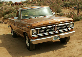 This 1972 Ford F-250 Camper Special is used daily. Owner, Ed Ogg will tell you, when they look and work as well as this one, why buy a new one. I really think he's on to something.