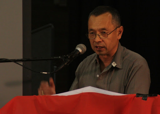Peter Boyle addressing WAAC conference