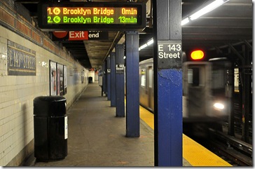 Estación de la calle 143 Este, en el Bronx, en la línea 6