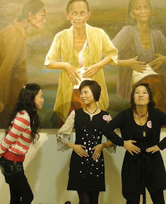 with two artists