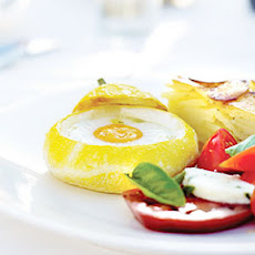 Pattypan Squash with Eggs