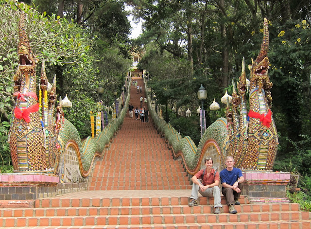 Naga Stairs at Doi Suthep