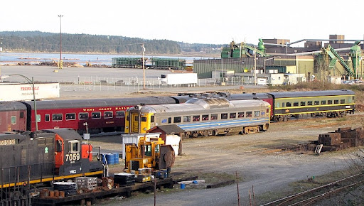 WCRA cars, Nanaimo BC