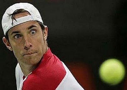Funny Tennis Player Face
