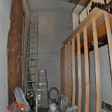 what was the wind closet behind the pipes