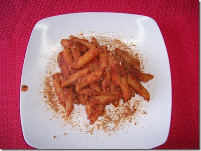 penne con le acciughe