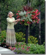 Pamela next to big pot 2