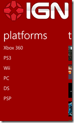 IGN for Windows Phone 7 (2)