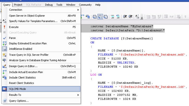 [Enable SQLCMD in Query Editor[5].jpg]