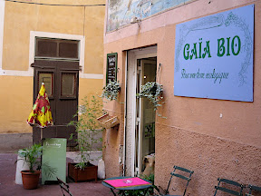 Boutique gaia bio, rue droite, Nice