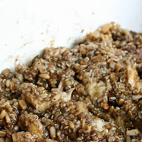 porridge avoine-quinoa-chicorée en grains, parfum banane