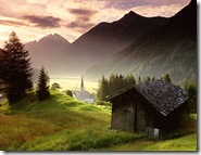 Tyrol,_Austria_-_Misty_Mountain_Village
