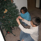 Decorating the Christmas Tree 2008
