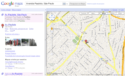 Google Street View - Resultado da pesquisa: Avenida Paulista - São Paulo google-street-view
