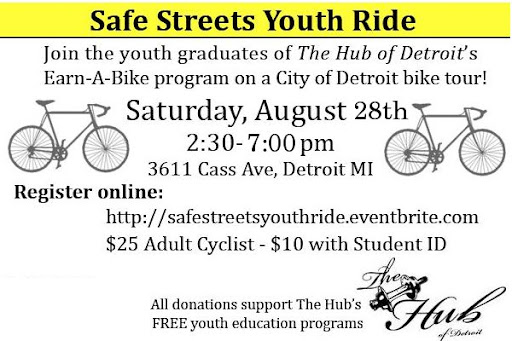 Safe Streets Youth Ride Flyer