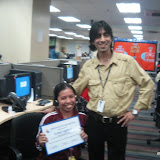 Lecimar Lagamayo and Junaid Oosman