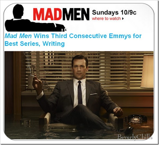 MAD MEN website on AMC TV