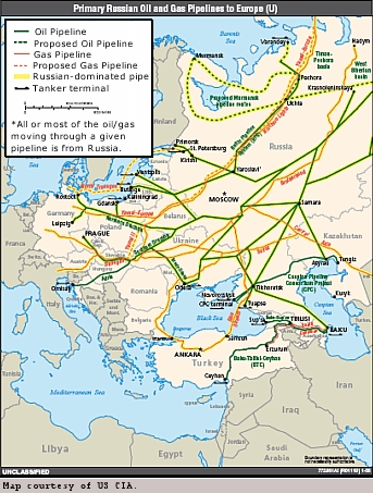 oil and gas pipelines