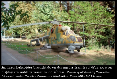 Iraqi helicopter