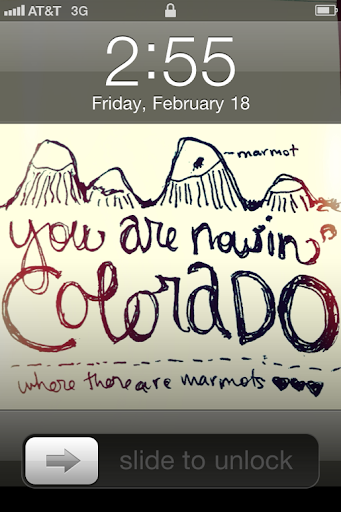 you are now in Colorado
