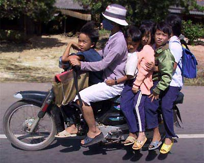 Funny vehicle ride only in Vietnam Funny vehicle ride only in Vietnam