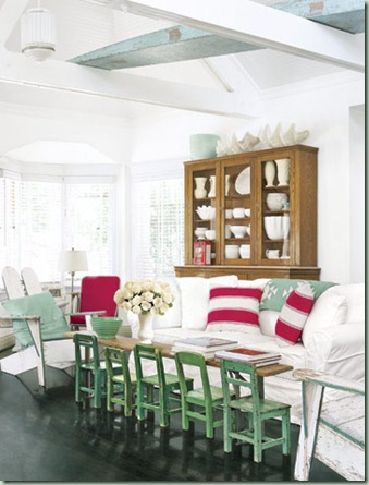 cl little aqua chair