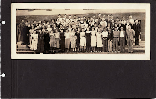 Sophomore Year 1934-35 Sophomore Year 1934-35