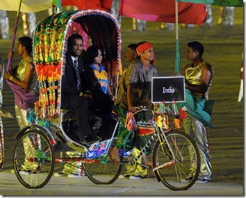 world cup 2011 opening ceremony India captain Mahendra Singh Dhoni[3]