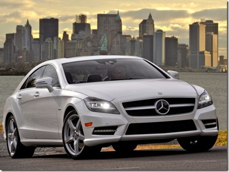 2012-Mercedes-Benz-CLS550-Front-View 2012-Mercedes-Benz-CLS550-Front-View