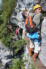 Cela ressemble &agrave; de la Via ferrata...