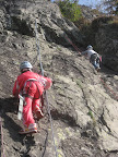 Le site d'escalade d'Alpe du Grand Serre est id&eacute;ale pour l'initiation.