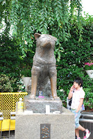 Der trauernde Hund in Shibuya. – 22-Jul-2009