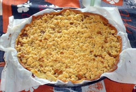 Pomme crumble on s'en leche les doigts Pomme crumble on s'en leche les doigts