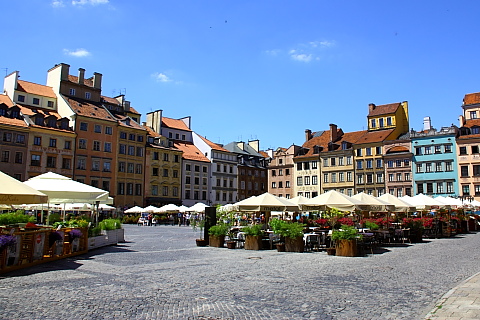 Rynek Starego Miasta, Warszawa.