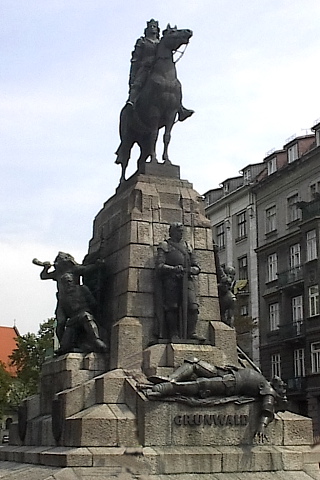 Pomnik Grunwaldzki, Kraków.