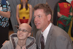 Meagan Garcia and former quarterback Troy Aikman