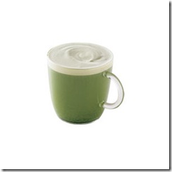 green tea latte