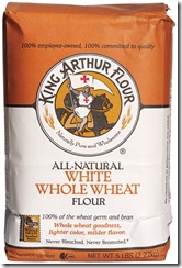 White Whole Wheat flour