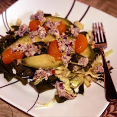 Apple, Avocado Salad With Mandarin Dressing