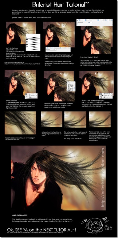 hair tutorials of photoshop