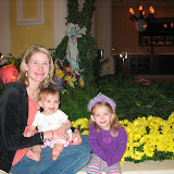 The girls and I in the lobby of the Beau Rivage in Biloxi.