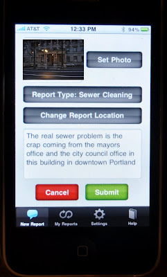 City of Portland Iphone Application