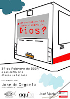 Cartel de la conferencia
