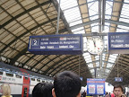 Little did we know that the next train could not reach its destination.