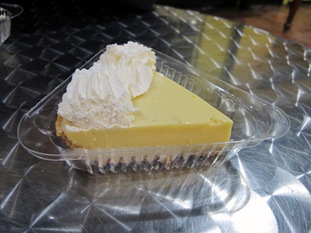 Blonde Giraffe Key Lime Pie