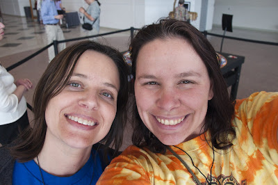 heidi and tiff at sand mandala